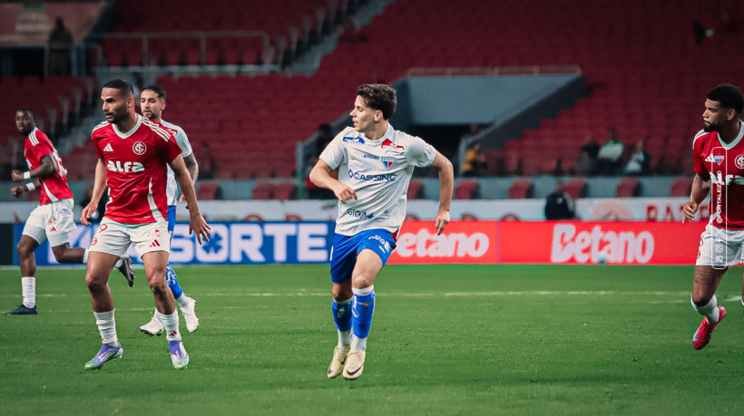 Imagens do primeiro tempo de Internacional x Fortaleza, realizado no domingo, 31 de agosto de 2025, no estádio Beira-Rio, em Porto Alegre (RS), em partida válida pelo Campeonato Brasileiro 2025.