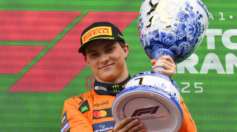 Oscar Piastri venceu o GP da Holanda e lidera a Fórmula 1 