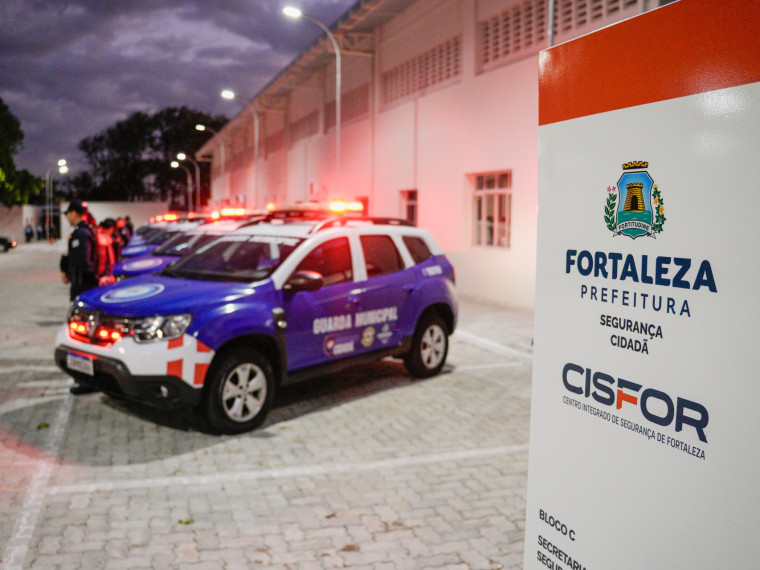 FORTALEZA, CEARÁ, BRASIL, 01.09.2025: Entrega de viaturas para Guarda Municipal, pelo prefeito de Fortaleza, Evandro Leitão. (Foto: Fernanda Barros/ O Povo)