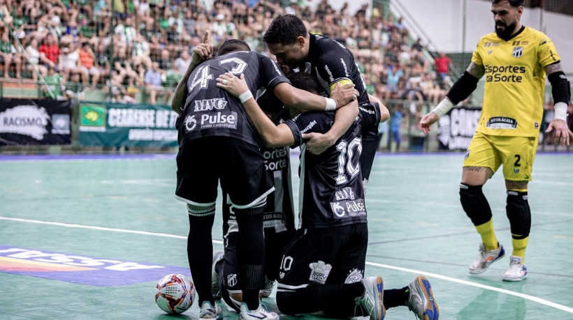 Ceará está classificado para as oitavas de final do Campeonato Brasileiro de Futsal 2025.