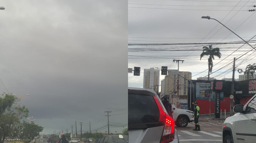 Chuva no Ceará e semáforos apagados em Fortaleza iniciam o mês de setembro de 2025