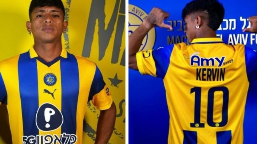 Kervin Andrade vestirá a camisa 10 no Maccabi Tel Aviv