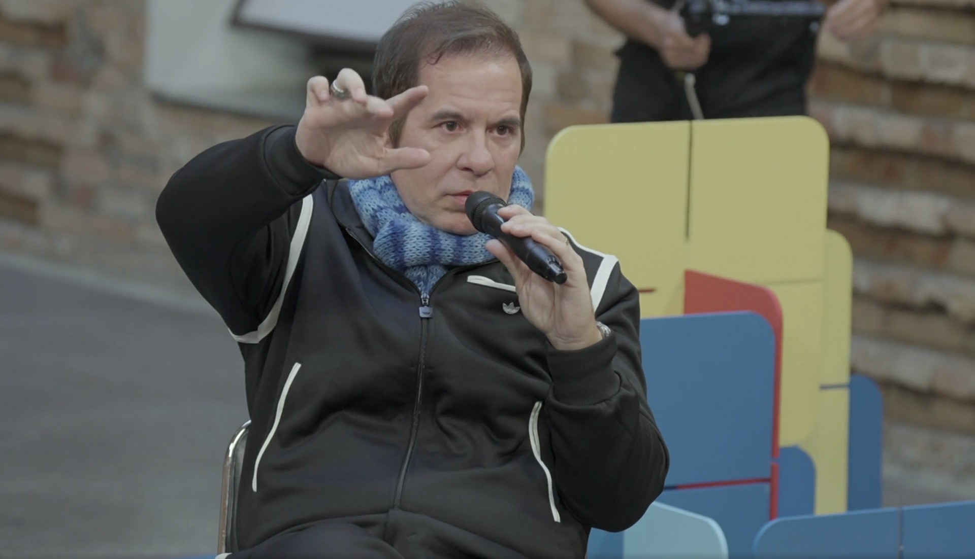 O ator e comediante Leandro Hassum participou do quadro 