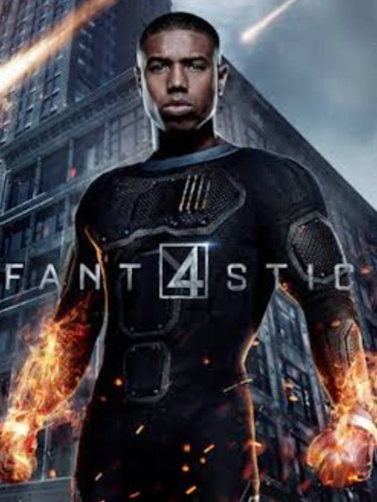 Neste reboot, o ator Michael B. Jordan interpretou Johnny Storm (Tocha Humana). Ele ficou conhecido no papel do quarterback Vince Howard em Friday Night Lights e Erik Killmonger  no celebrado Pantera Negra. No entanto, foi como Adonis Creed em Creed: Nascido para Lutar, que o ator foi aclamado pela crítica. 