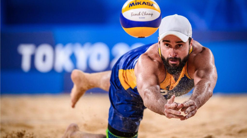 Bruno Oscar Schmidt jogador de vôlei de praia brasileiro vai estar presente no Expomarket Condomínios 2025 