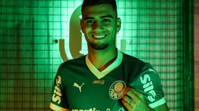 Último reforço do Verdão para a temporada custou R$ 63 milhões e assinou contrato até dezembro de 2028