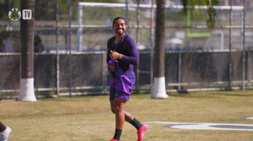 Yuri Alberto treina com o elenco na reapresentação do Corinthians