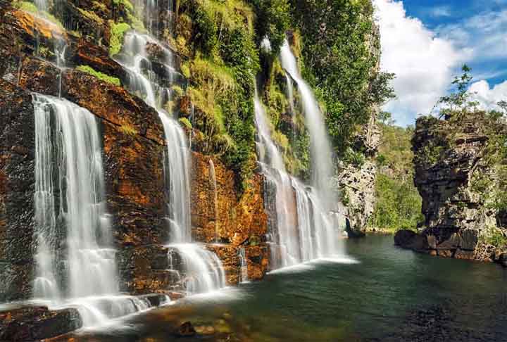 Alto Paraíso de Goiás(1.232m)- Com cerca de 10.000 habitantes, a cidade fica em Goiás, a 412 km da capital Goiânia. Uma curiosidade é a proximidade com a Chapada dos Veadeiros, conhecida pelas belezas e pela espiritualidade, atraindo visitantes em busca de ecoturismo e experiências místicas.