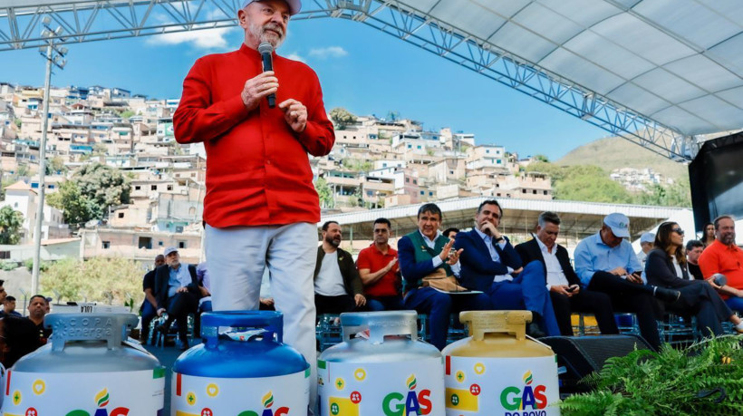 Presidente Lula durante cerimônia de anúncio do Programa 