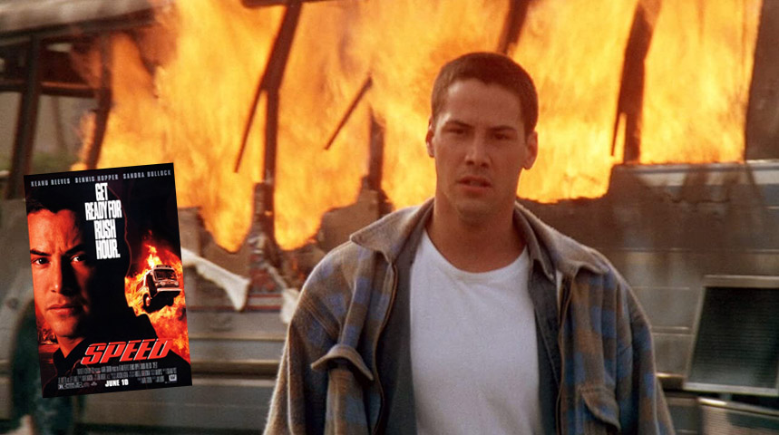  O primeiro grande sucesso de Keanu Reeves foi Velocidade Máxima (1994), com Sandra Bullock. No ano seguinte, ele foi eleito pela revista People uma das 50 pessoas mais lindas do mundo.