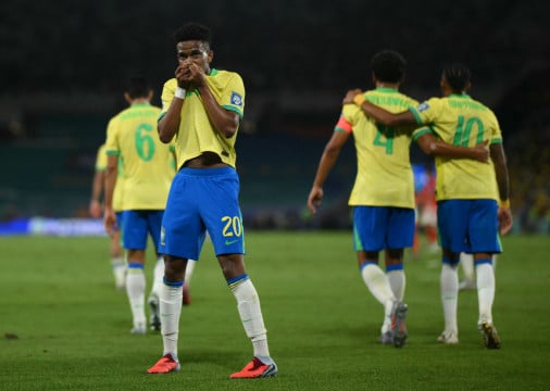 Estevão marcou o primeiro gol da Seleção Canarinho na vitória sobre o Chile