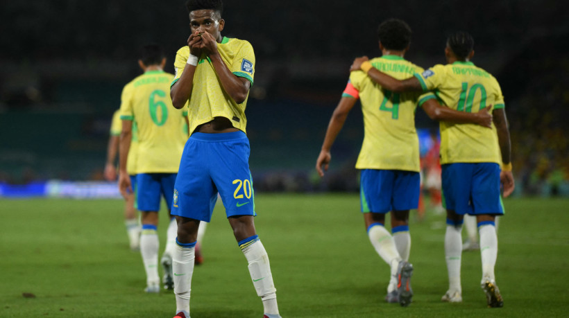 Estevão marcou o primeiro gol da Seleção Canarinho na vitória sobre o Chile