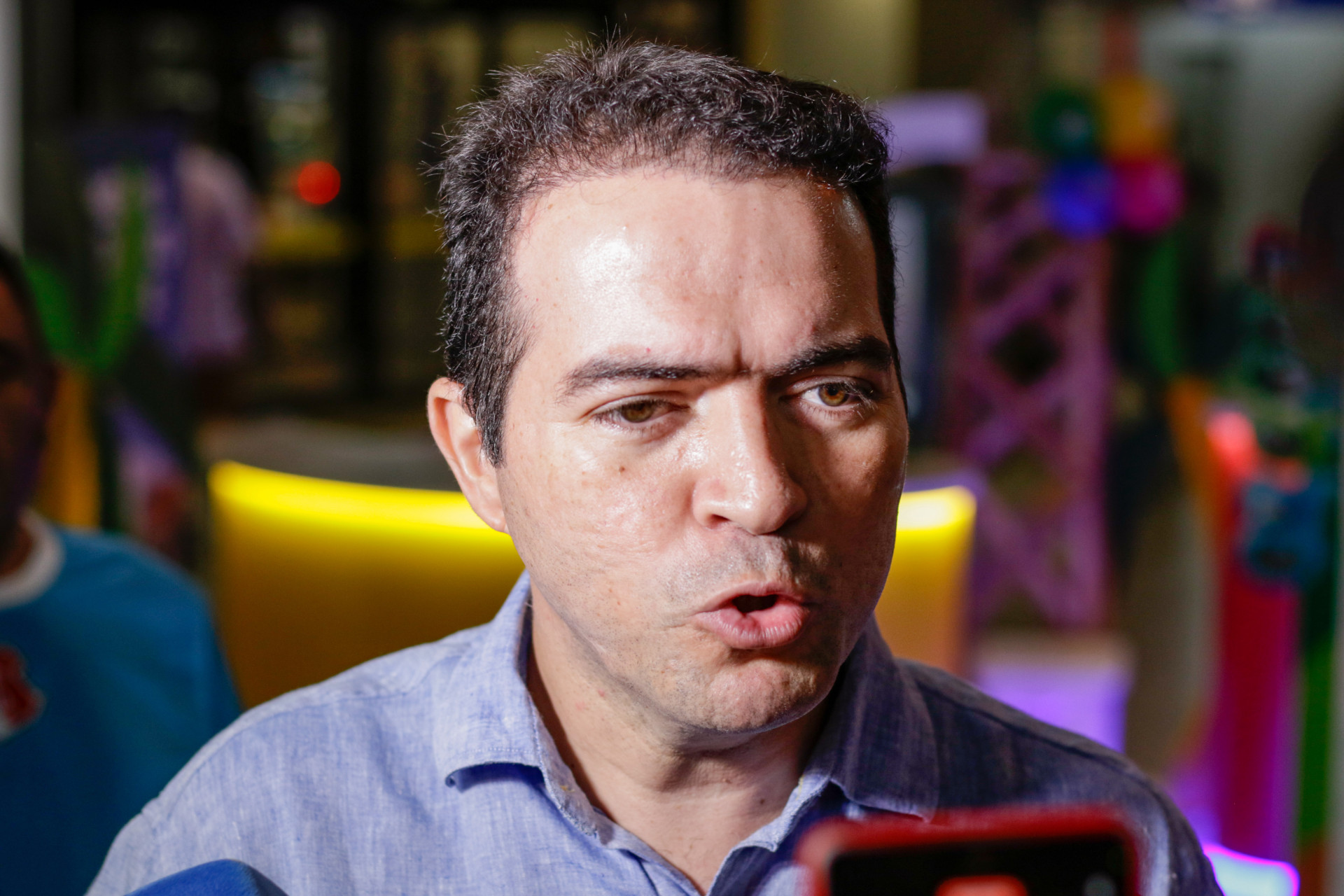 FORTALEZA-CE, BRASIL, 05-09-2025: Marcelo Paz em desembarque do novo treinador do Fortaleza, Martín Palermo no Aeroporto Internacional Pinto Martins. (Foto: Samuel Setubal/O Povo) (Foto: Samuel Setubal)