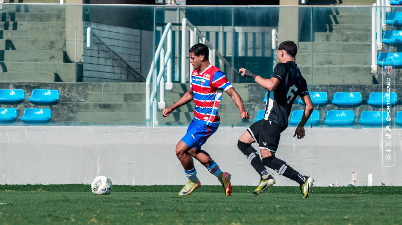 O Fortaleza venceu o Ceará por 1 a 0 pela última rodada da fase de grupos do Cearense Sub-20