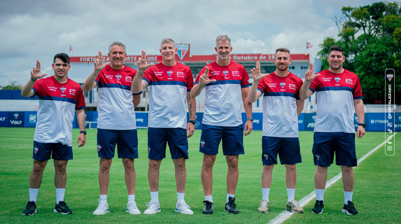 Palermo chega e comanda primeiro treino no Fortaleza