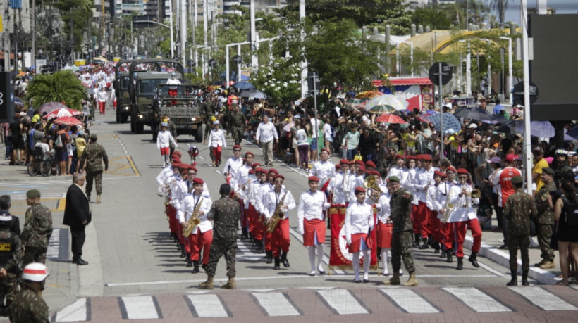 Desfile de 7 de Setembro em Fortaleza
