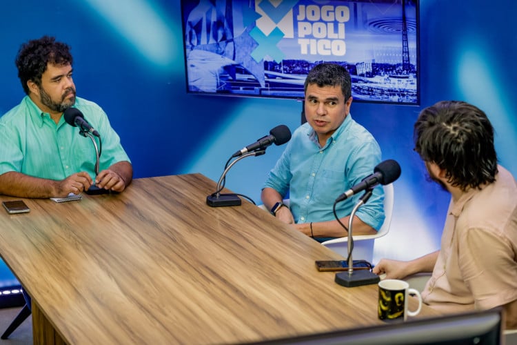 Chagas Vieira, secretário da Casa Civil, foi entrevistado por Érico Firmo e Carlos Mazza no Jogo Político