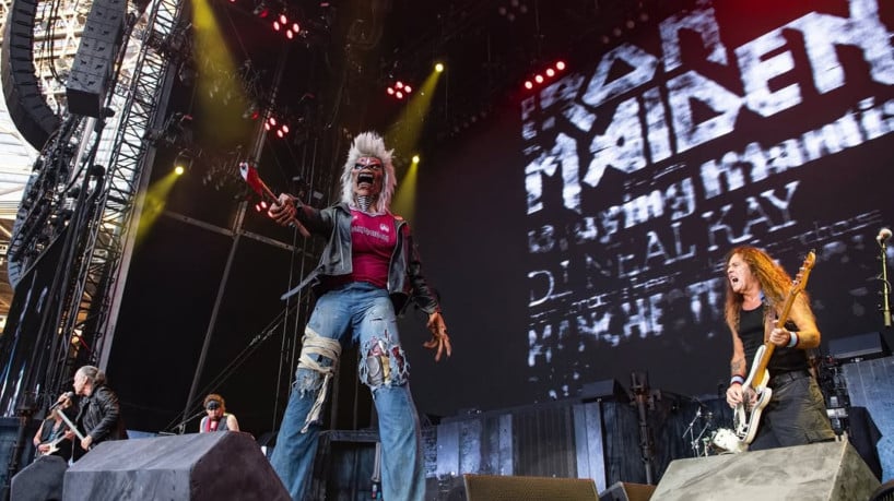 Iron Maiden celebra 50 anos com apresentação em São Paulo 