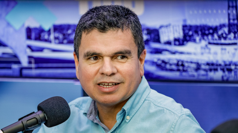  Chagas Vieira, secretário da casa civil, em participação do programa Jogo Político no Grupo O POVO de Comunicação 