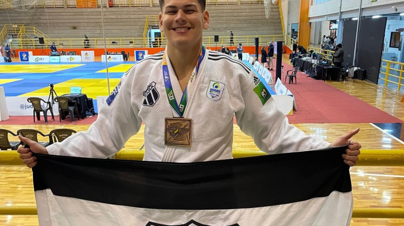 Richarde de Oliveira conquista medalha de bronze no Campeonato Brasileiro Júnior de Judô