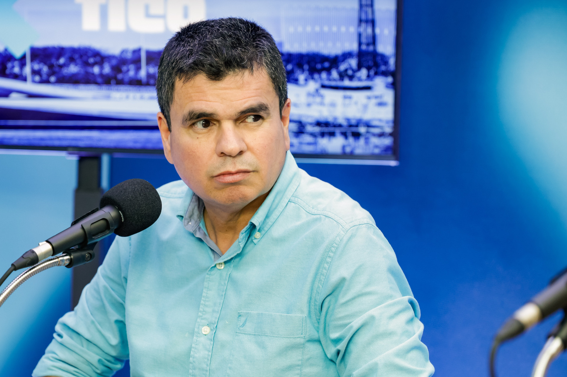 Fortaleza, CE, BR 08.09.25  - Na foto: Chagas Vieira, secretário da casa civil, em participação do programa Jogo Político no Grupo O POVO de Comunicação (Fco Fontenele/O POVO) (Foto: FCO FONTENELE)