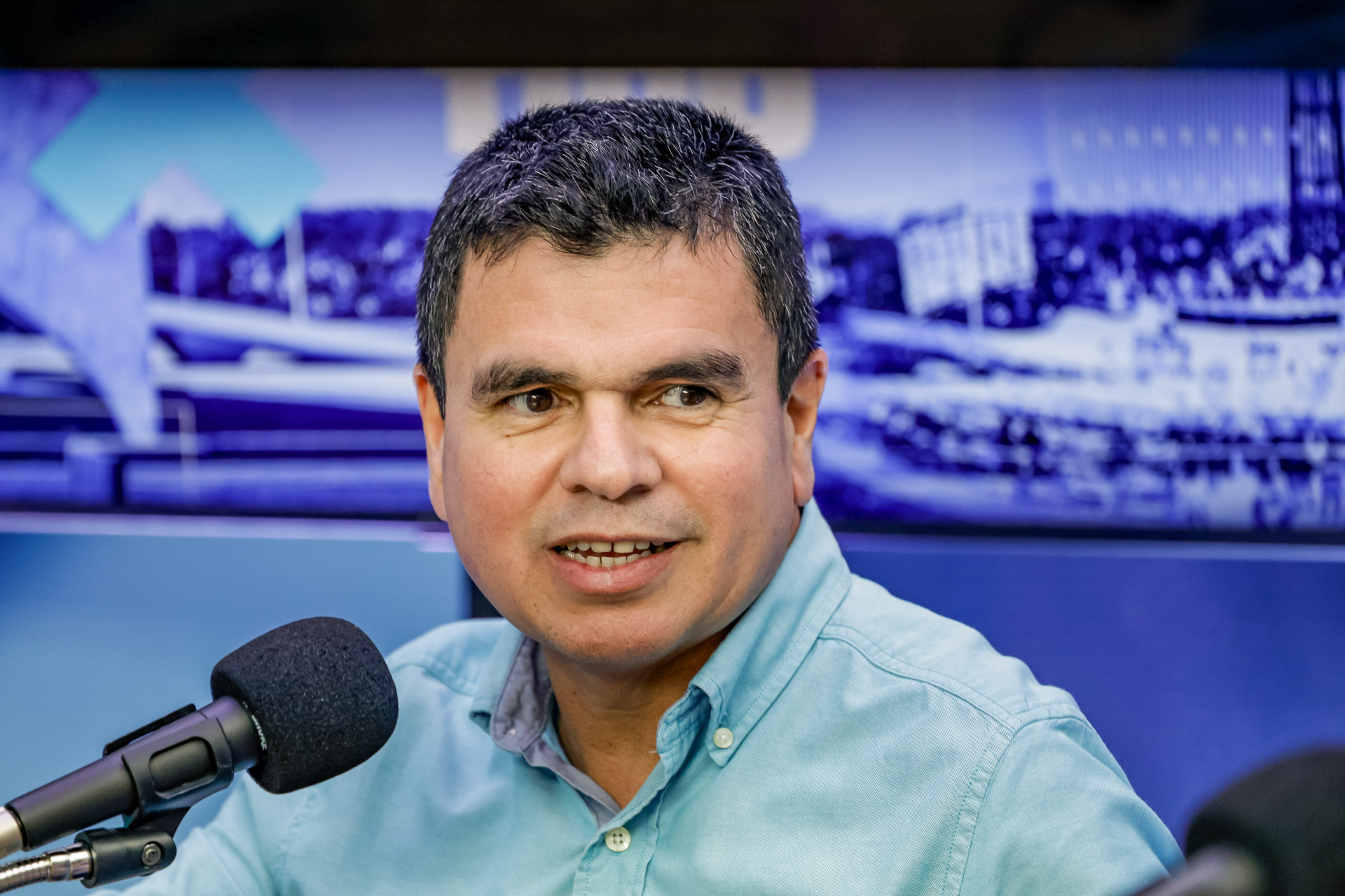  Chagas Vieira, secretário da casa civil, em participação do programa Jogo Político no Grupo O POVO de Comunicação  (Foto: FCO FONTENELE)