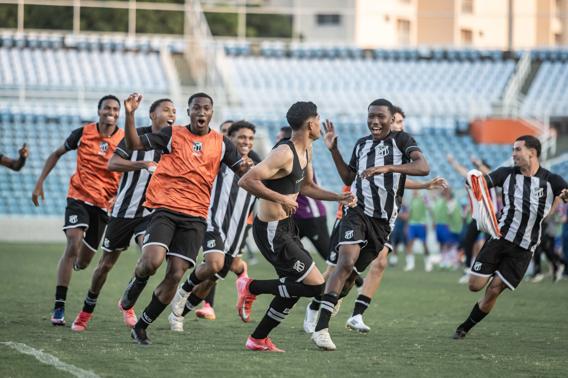Ceará vai usar a base do time campeão nordestino sub-20 (Foto: Gabriel Silva/Ceará SC)