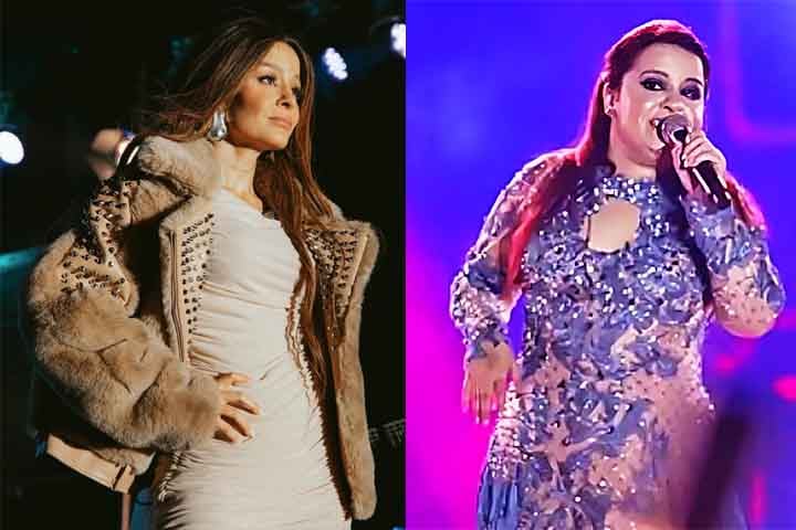 Maiara - A cantora, da dupla com Maraisa, perdeu cerca de 30 kg após realizar uma cirurgia bariátrica e adotar uma rotina de alimentação saudável e exercícios físicos. Ela também passou por procedimentos estéticos, como a troca das próteses de silicone. 
