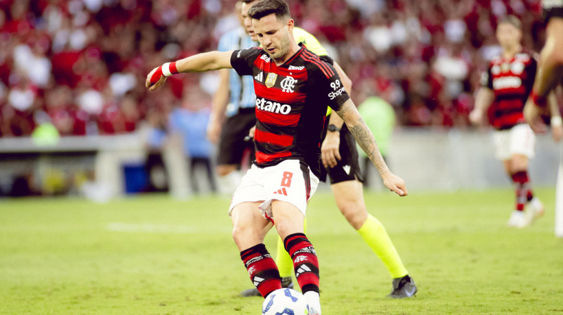 O Flamengo enfrenta o Estudiantes pela Copa Libertadores