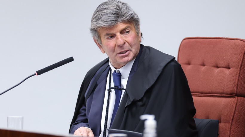 Durante julgamento do STF, ministro Luiz Fux