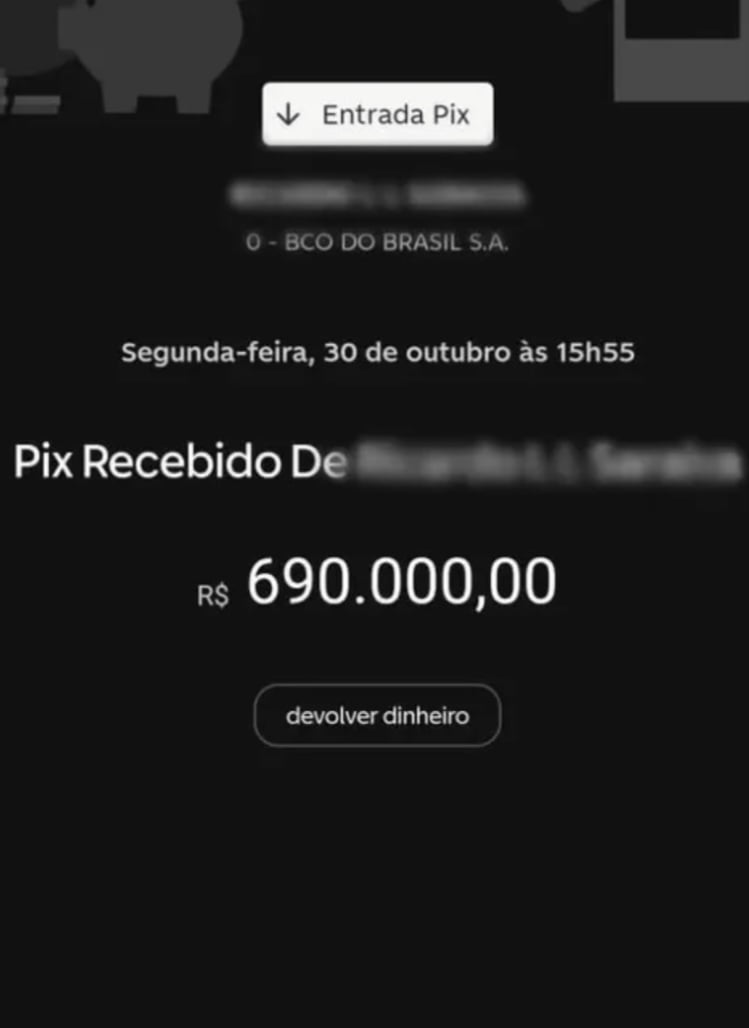 Mesmo ouvindo conselhos de outras pessoas para ficar com a bolada, ele não fez isso.  “Minha cabeça e meu coração falaram que tinha que fazer a coisa certa. Eu não pensei duas vezes em devolver, afirmou na época.
