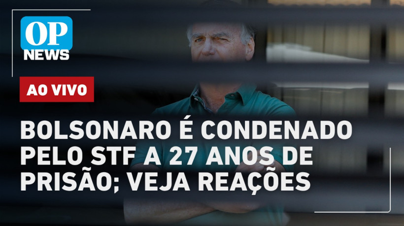 Bolsonaro e réus foram condenados ontem, 11