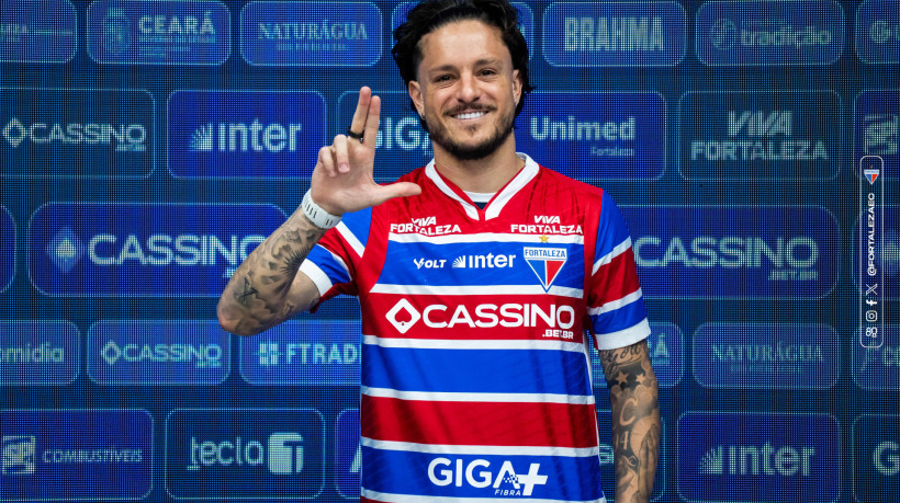 Lucas Crispim foi apresentado oficialmente pelo Fortaleza