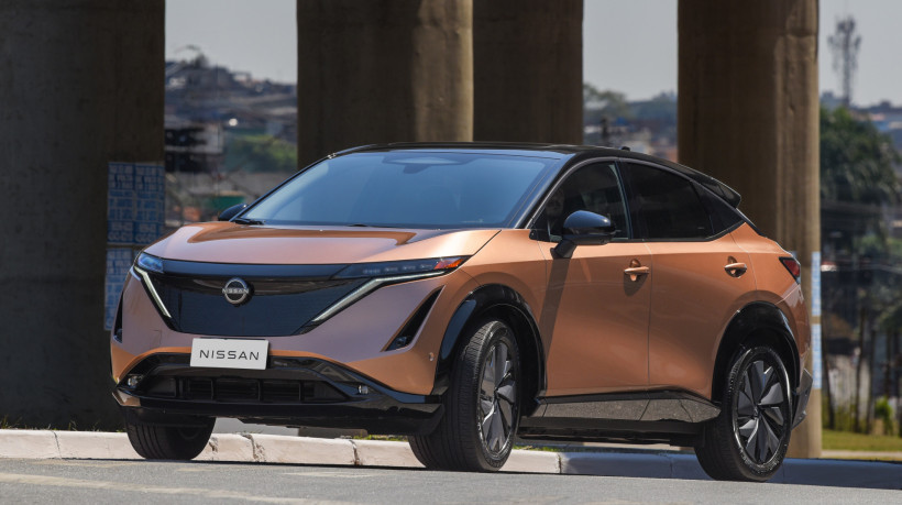 A frota do Nissan Ariya será usada no dia a dia para avaliar tecnologias em condições reais, mas o modelo ainda não tem previsão de venda.