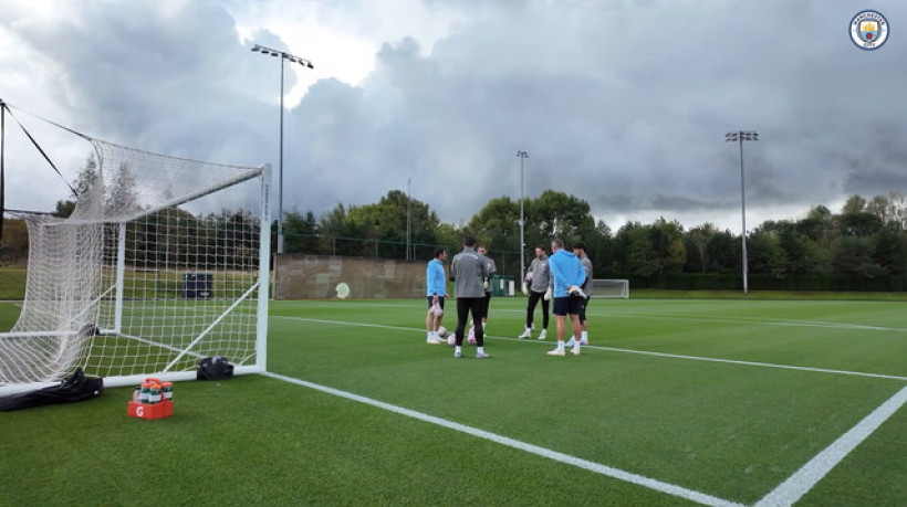 Donnarumma treina pela primeira vez no Manchester City