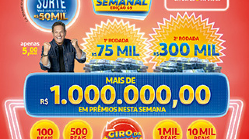 Tele Sena semanal: confira o resultado do 69º sorteio, mais de R$ 1 milhão em prêmios