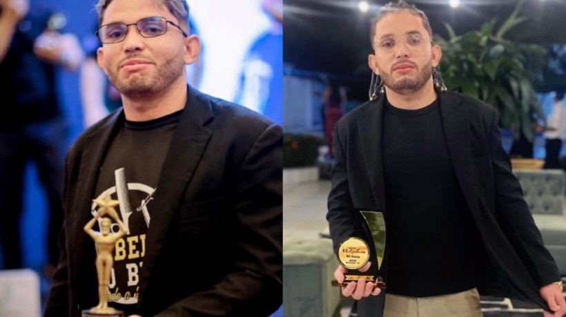 Barbeiro Bii Sousa, 29, foi morto a tiros dentro do próprio estabelecimento em Maracanaú