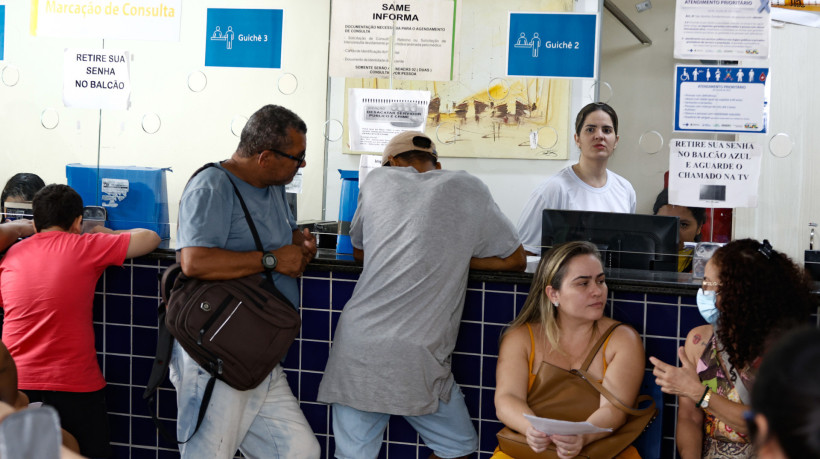 FORTALEZA, CEARÁ,  BRASIL- 13.09.2025: H-UFC/Ebserh realiza mutirão com cerca de 1.100 atendimentos entre exames, cirurgias e consultas com especialistas no dia 13/09. Ação faz parte de mobilização nacional capitaneada pela Ebserh em parceria com os ministérios da Educação e da Saúde para diminuir o tempo de espera nas filas do SUS. (Daniel Galber/Especial para O POVO)







































