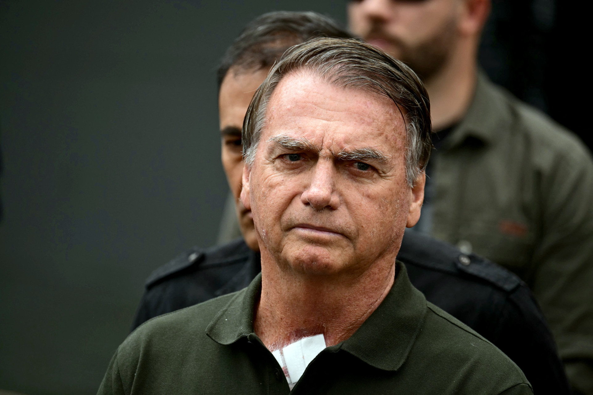 ￼BOLSONARO foi condenado a 27 anos por trama golpista (Foto: PABLO PORCIUNCULA / AFP)