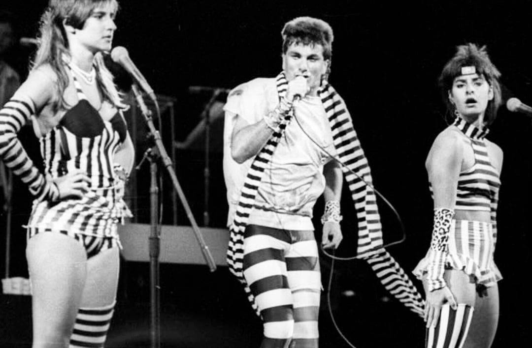 Fernanda Abreu iniciou sua vida musical como backing vocal da banda Blitz em 1982, ao lado de Evandro Mesquita, sendo parte do movimento do Rock Brasil. Ela permaneceu no grupo até 1986.
