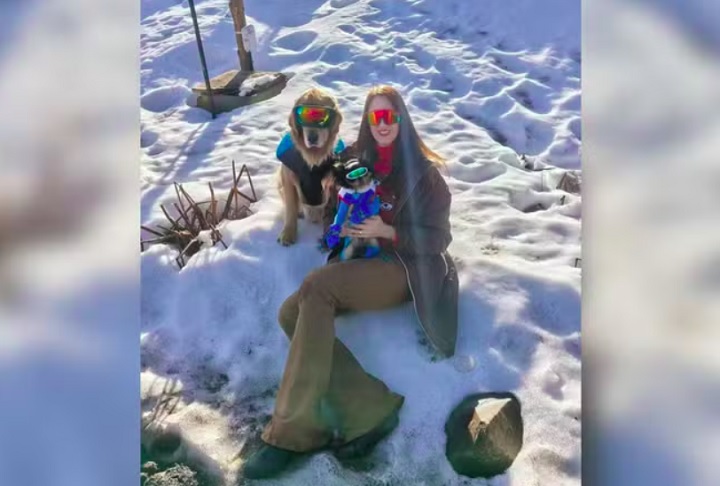 Labibi Amaral Mello, de 39 anos, morreu após sofrer um acidente de carro durante uma nevasca.