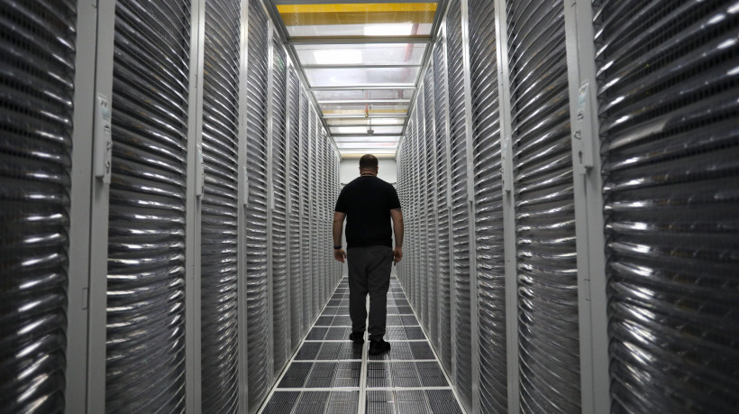 FORTALEZA-CE, BRASIL,16.09.2025: Data center da Hostweb.  (Fotos: Fabio Lima)