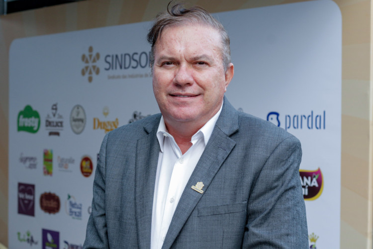 FORTALEZA, CEAR&Aacute;, BRASIL, 17-09-2025: Edgard Segantini da Sindsorvetes Exposorvetes com setor de sorvetes sobre investimentos no Cear&aacute; com novos investimentos, cria&ccedil;&atilde;o de produtos, novos sabores.. (Foto: Samuel Setubal/ O Povo)