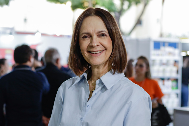 FORTALEZA, CEAR&Aacute;, BRASIL, 17-09-2025: Miriam Pereira Exposorvetes com setor de sorvetes sobre investimentos no Cear&aacute; com novos investimentos, cria&ccedil;&atilde;o de produtos, novos sabores.. (Foto: Samuel Setubal/ O Povo)