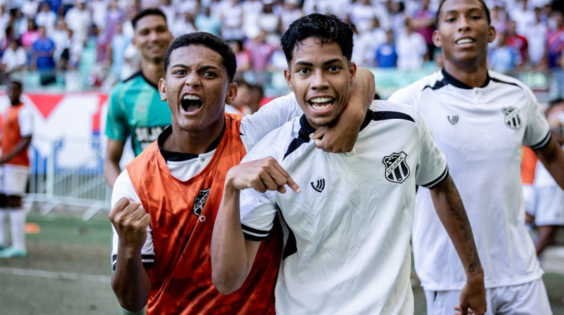 Ceará se sagrou campeão da Copa do Nordeste Sub-20 pela 1ª vez ao superar o Bahia