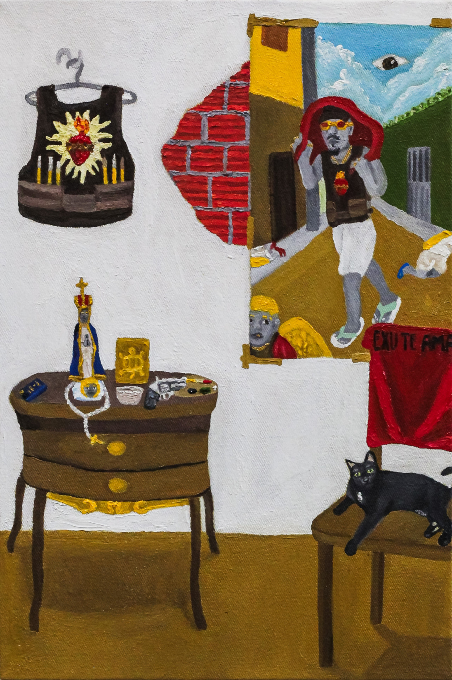 Blecaute é nascido e criado no conjunto riacho doce, bairro Passaré, Fortaleza/Ce