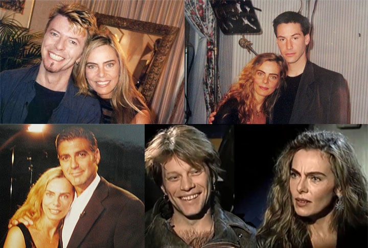 Após um ano, aceitou o convite da Rede Manchete para apresentar o programa Gente de Expressão. Diretamente da cidade de Los Angeles, ela tinha a missão de entrevistar celebridades, como Mariah Carey, Dustin Hoffman, Jean-Claude Van Damme e Mel Brooks.