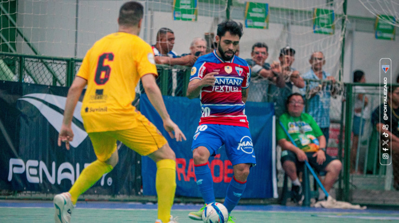 Após duas vitórias, Fortaleza ficou no empate diante do Sport pela Taça Brasil de Futsal. 