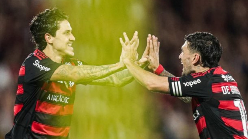 Meia e centroavante entram em campo nesta quinta-feira (18) contra o Estudiantes, no Maracanã, pelas quartas da Libertadores