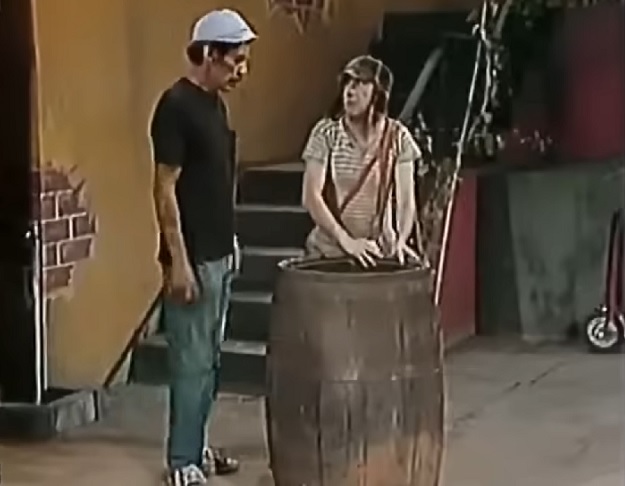 O barril, de acordo com a descrição do programa, era usado como refúgio para que Chaves pudesse pensar, chorar ou sonhar.